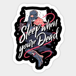 The Sleeping Dead Sticker